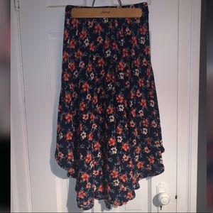 Floral Pattern Skirt